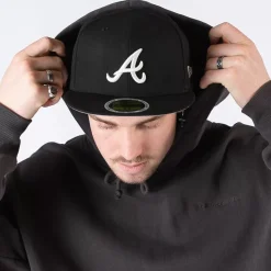 New Era Caps & Hats<5950 Atlanta Braves Glow In The Dark Fitted Cap