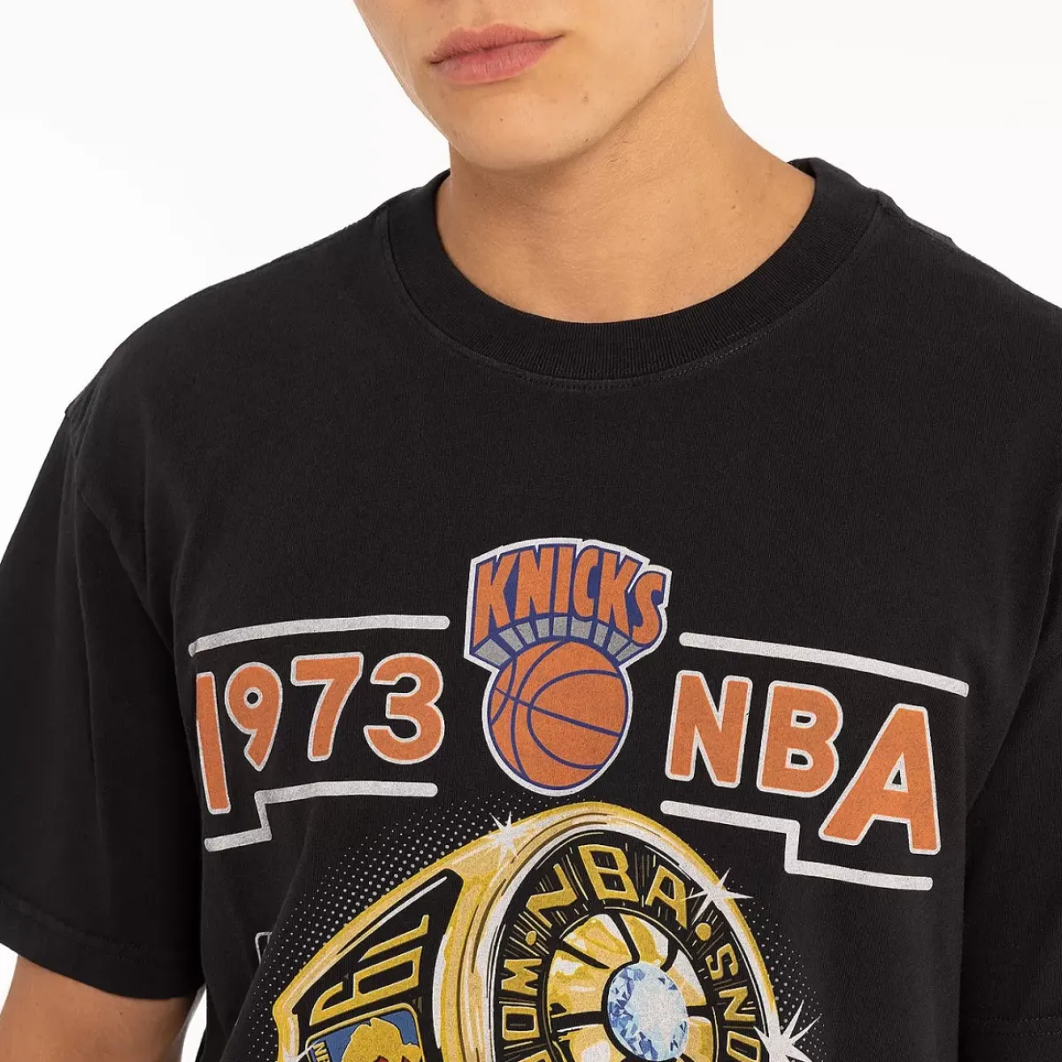 MITCHELL AND NESS Tees & Singlets<1973 Champions Tee Unisex