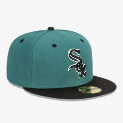 New Era Caps & Hats<5950 Chicago White Sox Pine Black Cap