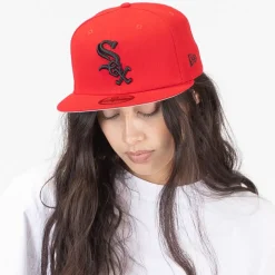 New Era Caps & Hats<5950 Chicago White Sox Scarlet Cap