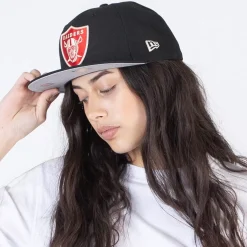New Era Caps & Hats<5950 Las Vegas Raiders Black Cap