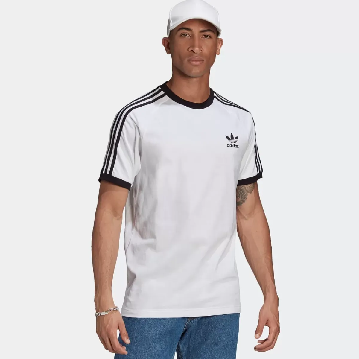 Adidas Originals Tees & Singlets<Adicolor Classics 3-Stripes Tee
