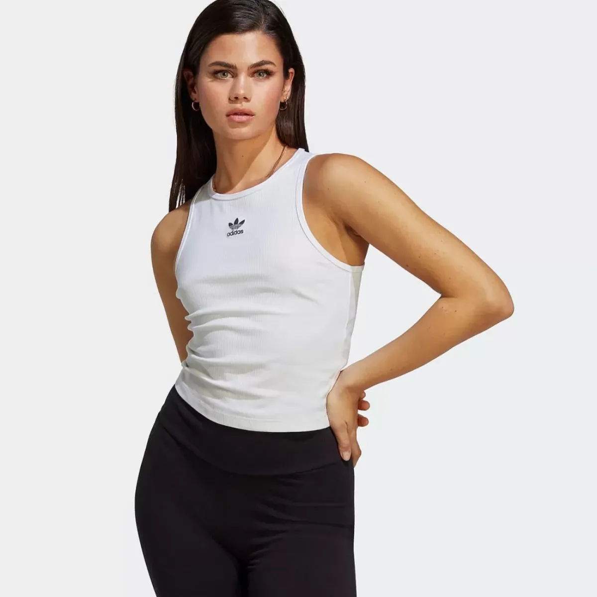Adidas Originals Tees & Tanks<Adicolor Essentials Rib Tank Top