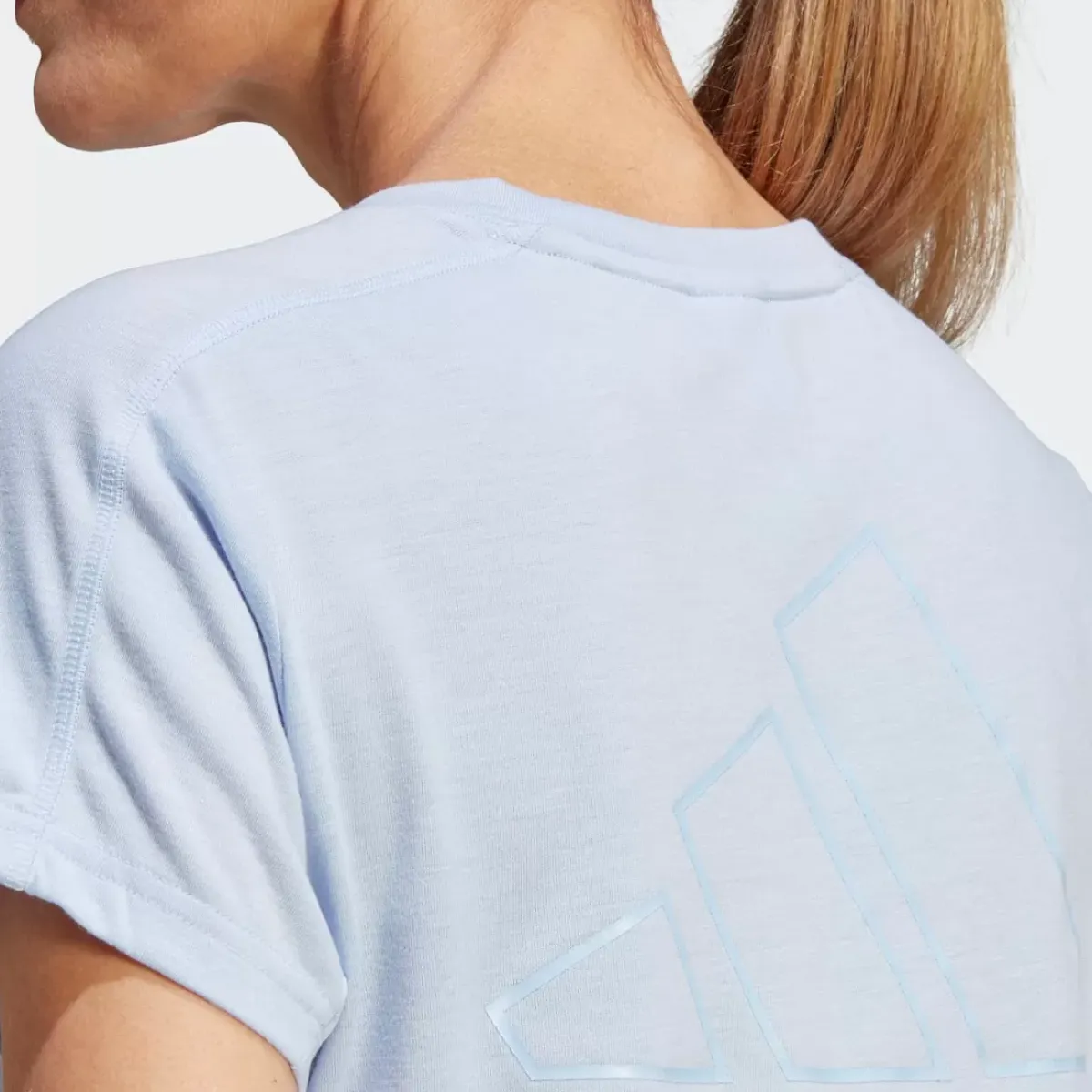 Adidas Tees & Tanks<Aeroready Train Essentials 3 Bar Logo Crop Tee
