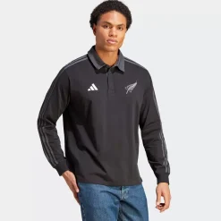 Adidas Polos & Shirts<All Blacks Rugby Long Sleeve Polo Shirt