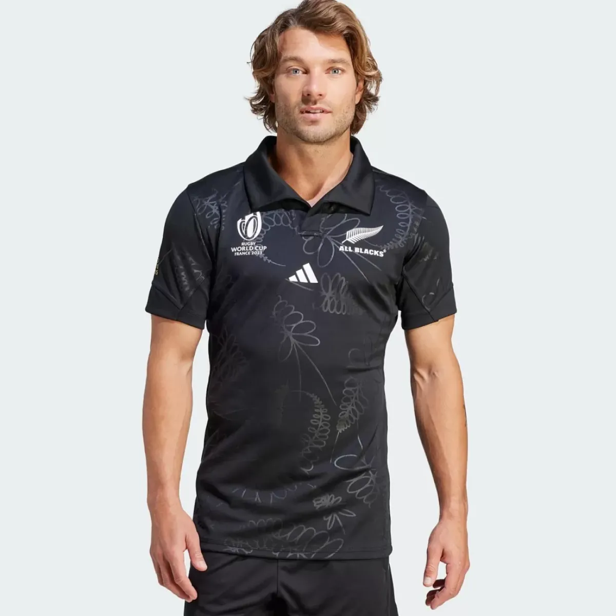 Adidas Tees & Singlets<All Blacks Rugby Performance Home Jersey