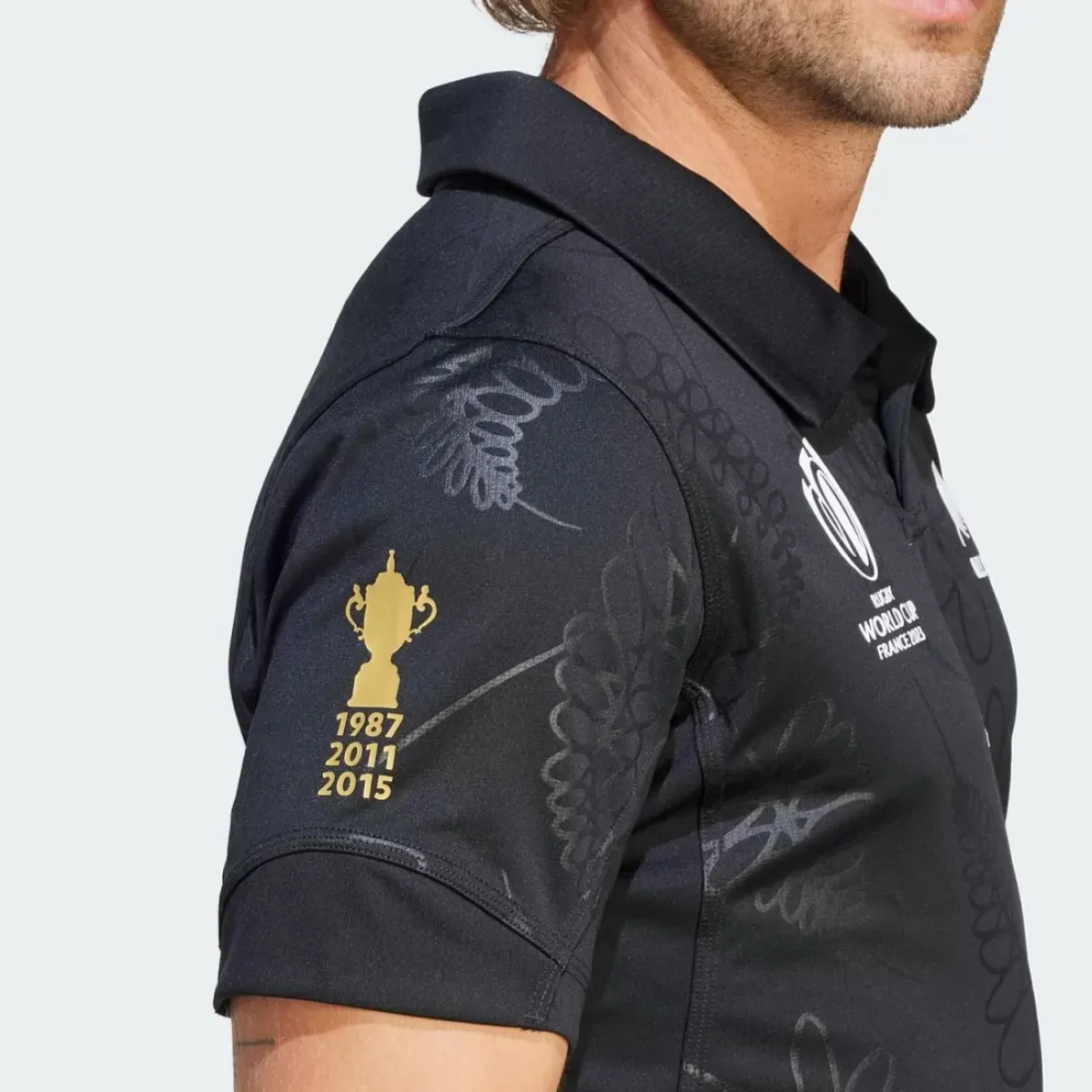 Adidas Tees & Singlets<All Blacks Rugby Performance Home Jersey