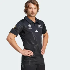 Adidas Tees & Singlets<All Blacks Rugby Performance Home Jersey