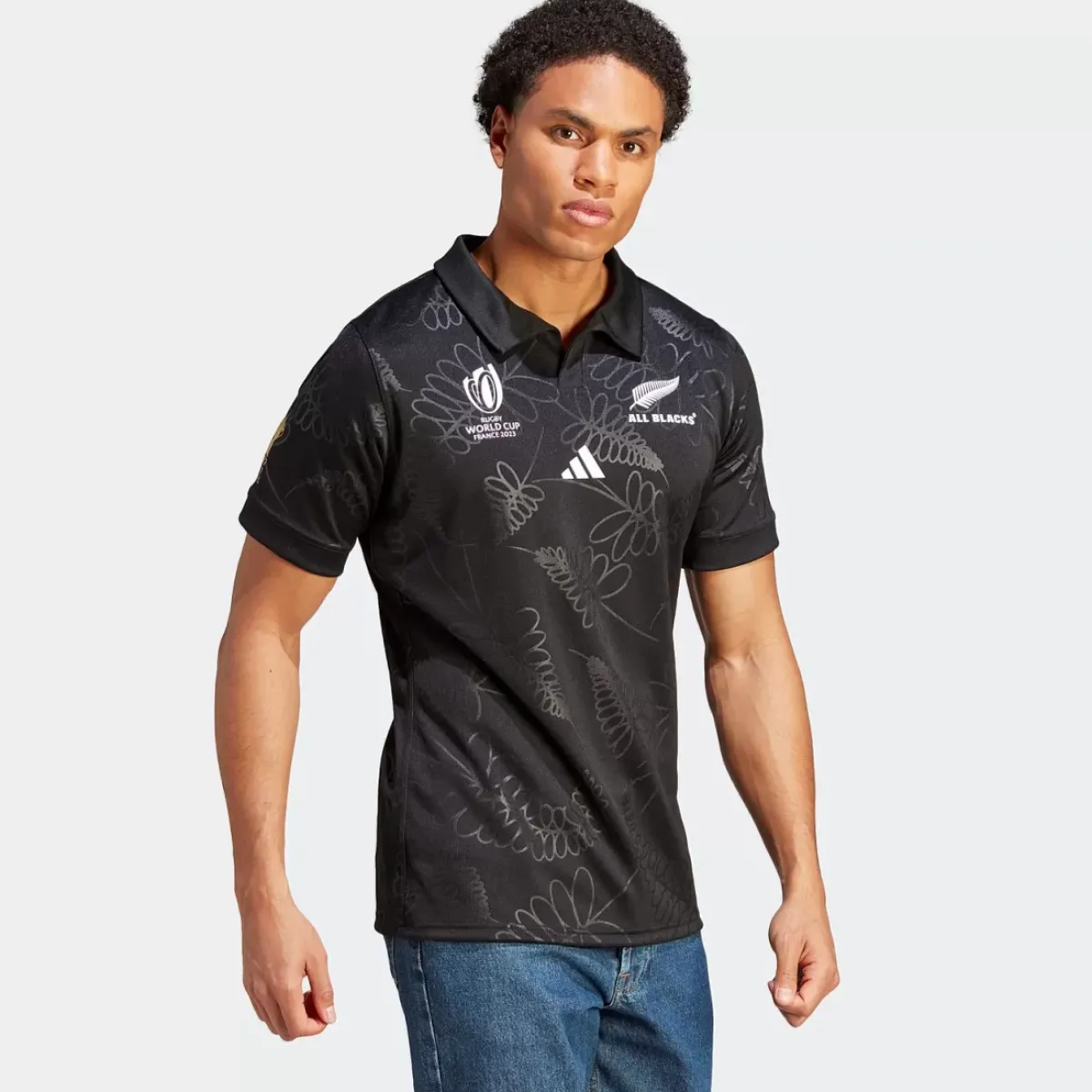 Adidas Polos & Shirts<All Blacks Rugby World Cup Home Jersey