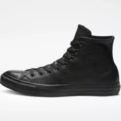 Converse Sneakers<All Star Leather High Black Mono Unisex