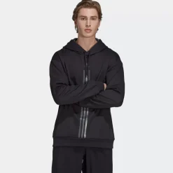Adidas Hoodies & Crews<Alpha-Length Fleece Hoodie