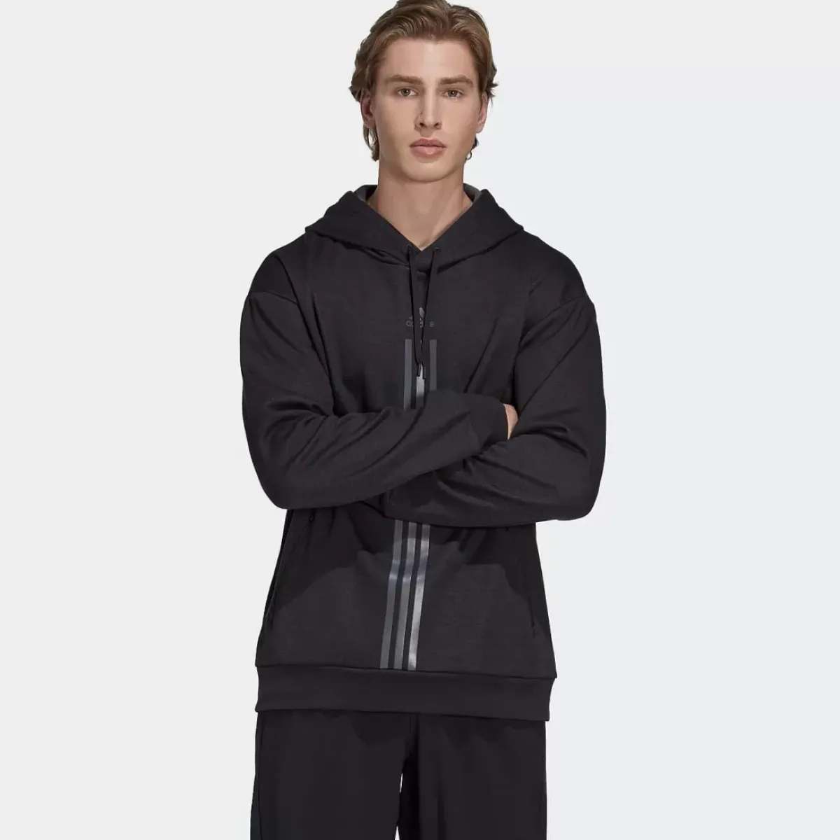 Adidas Hoodies & Crews<Alpha-Length Fleece Hoodie