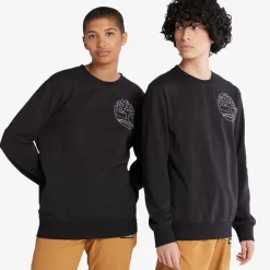 Timberland Hoodies & Crews<Back Logo Sweatshirt Unisex