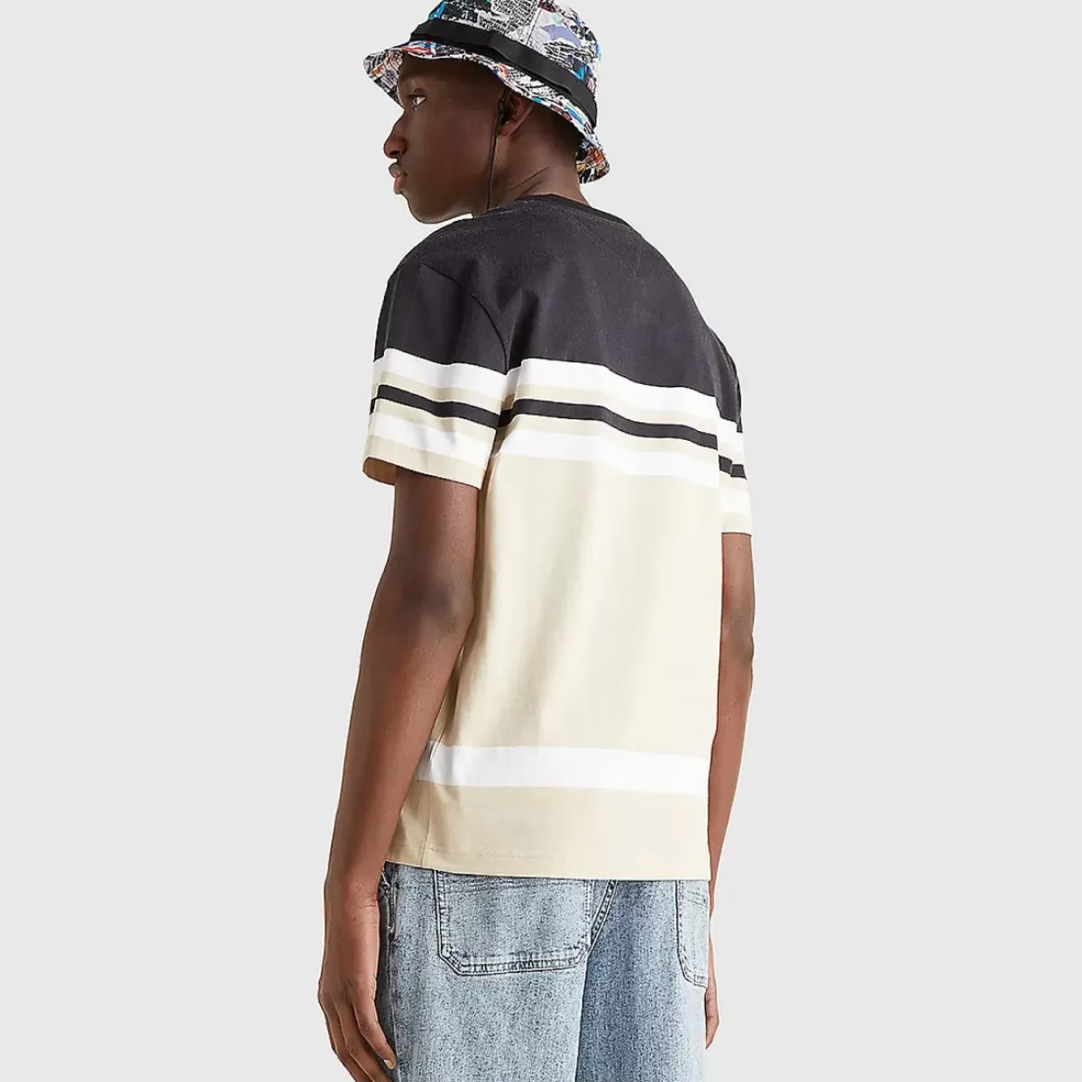 TOMMY HILFIGER Tees & Singlets<Badge Stripe Organic Cotton T-Shirt