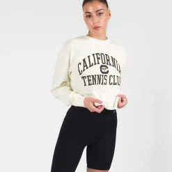 NCAA Tees & Tanks<Berkeley Tennis Club Long Sleeve Crop Tee
