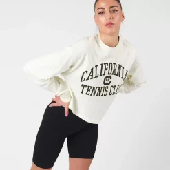 NCAA Tees & Tanks<Berkeley Tennis Club Long Sleeve Crop Tee