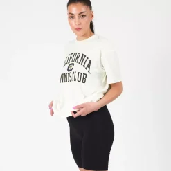 NCAA Tees & Tanks<Berkeley Tennis Club Short Sleeve Crop Tee Womens