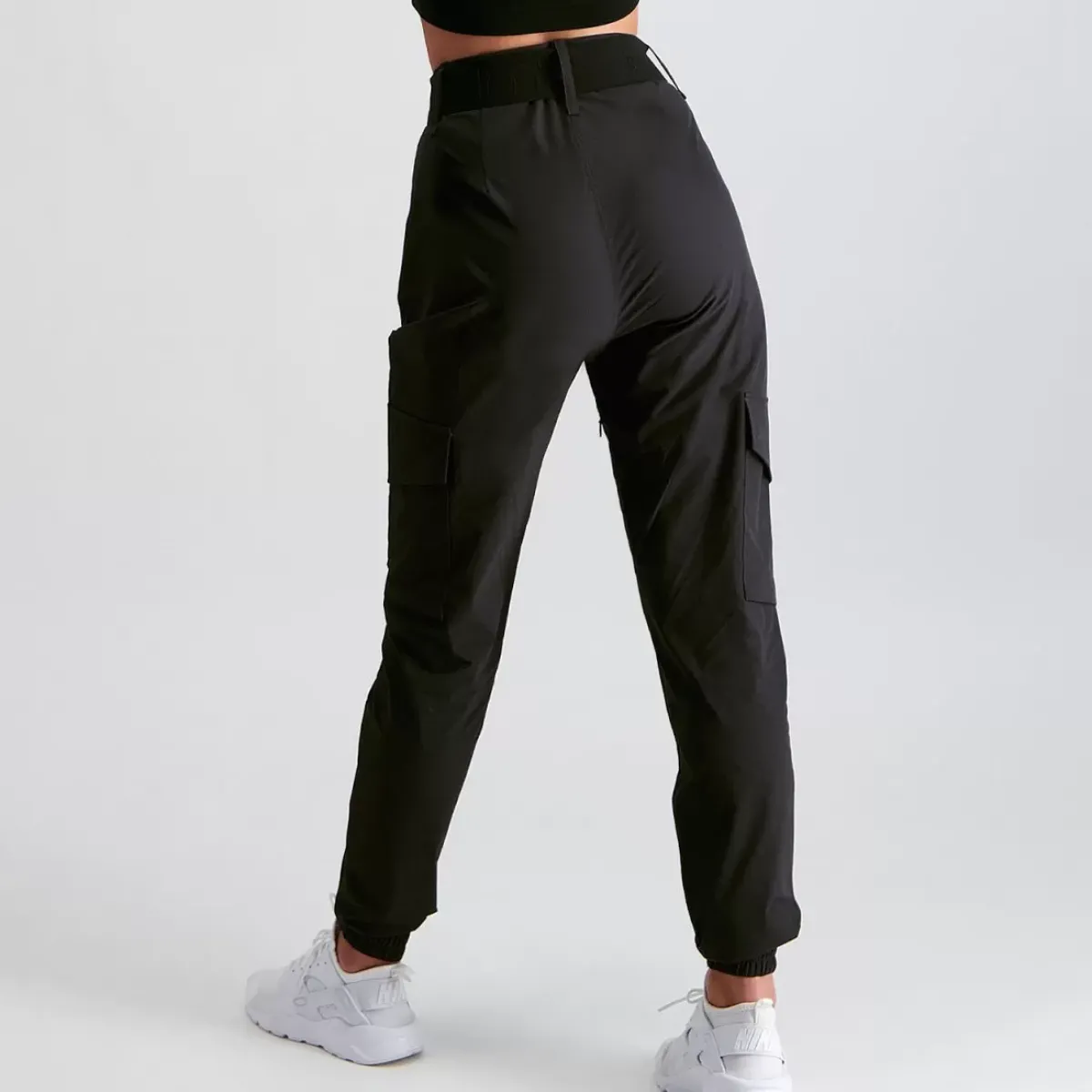 Aim Pants & Sweats<Black Cargo Pants