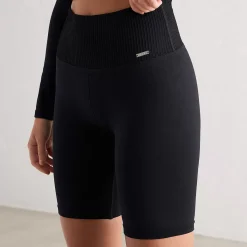 Aim Tights<Black Limitless Seamless Biker Shorts