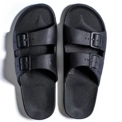 Freedom Moses Slides<Black Slides Mens