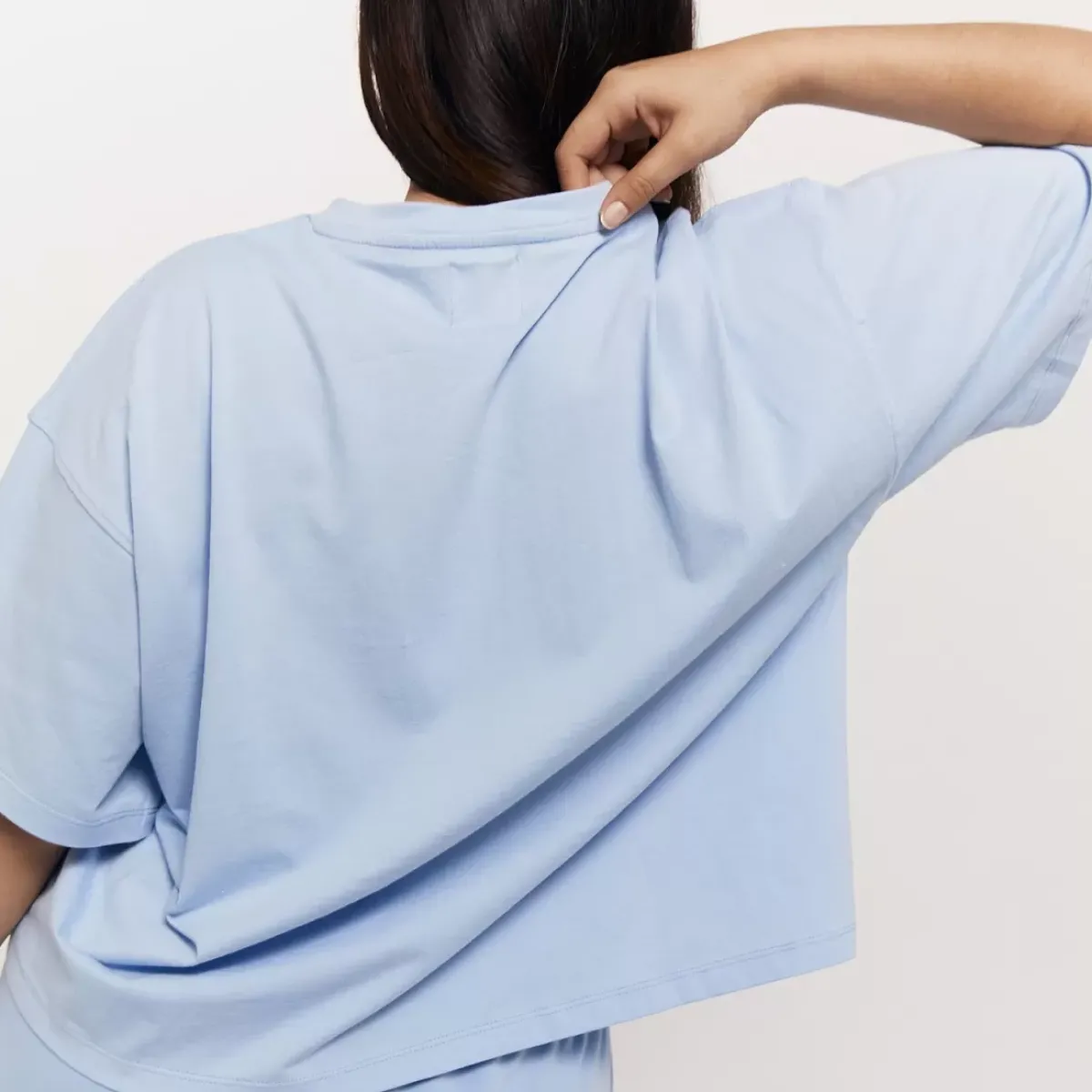 Taylor Sport Tees & Tanks<Boxy Tee In Sky Blue