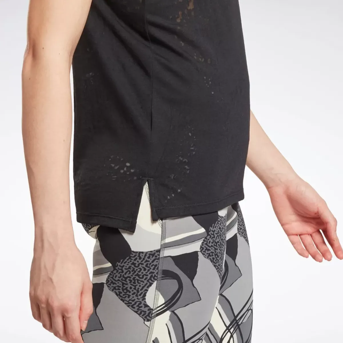 Reebok Tees & Tanks<Burnout Tank Top