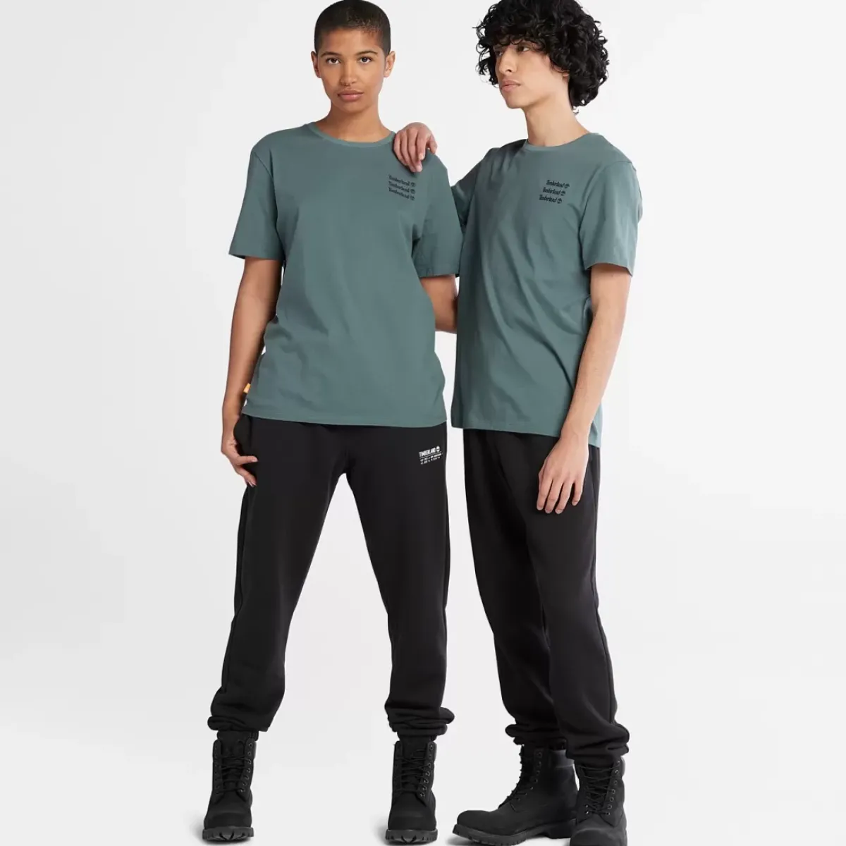 Timberland Tees & Singlets<Chest Logo Tee Unisex