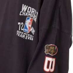 MITCHELL AND NESS Tees & Singlets<Chicago Bulls 1996 Champions Longsleeve Tee