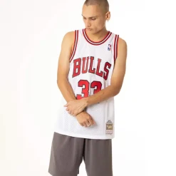 MITCHELL AND NESS Tees & Singlets<Chicago Bulls Swingman Jersey