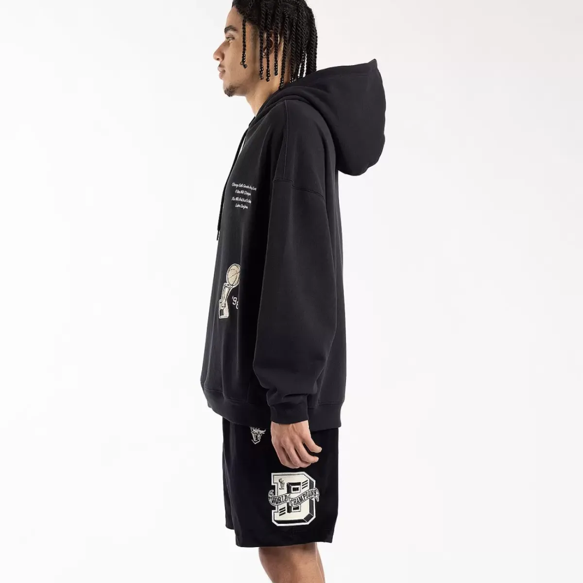 MITCHELL AND NESS Hoodies & Crews<Chicago Bulls Varsity Champions Hoodie Unisex