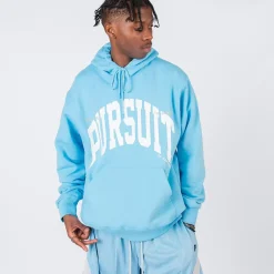 Pursuit of Happiness Hoodies & Crews<Classic Heavyweight Pullover In Skylight/Sand