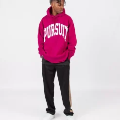 Pursuit of Happiness Tees & Singlets<Classic Heavyweight Pullover In Boysenberry/White/Concrete