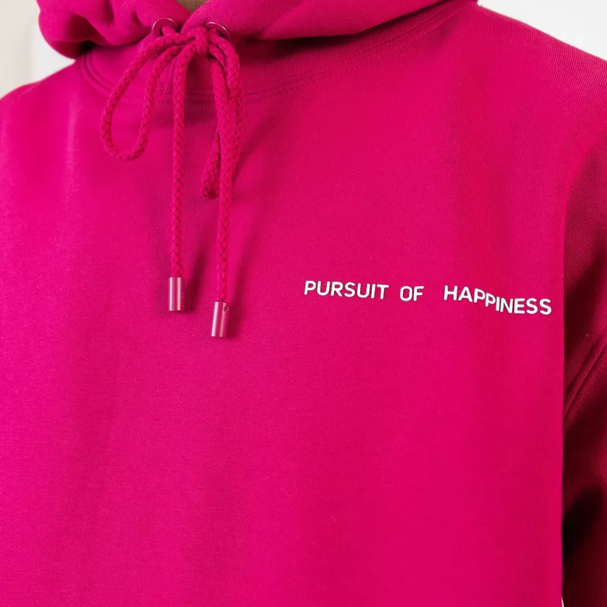 Pursuit of Happiness Tees & Singlets<Classic Heavyweight Pullover In Boysenberry/White