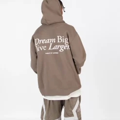 Pursuit of Happiness Hoodies & Crews<Classic Heavyweight Pullover In Otter/White