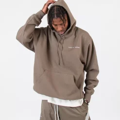 Pursuit of Happiness Hoodies & Crews<Classic Heavyweight Pullover In Otter/White