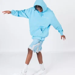 Pursuit of Happiness Hoodies & Crews<Classic Heavyweight Pullover In Skylight/White