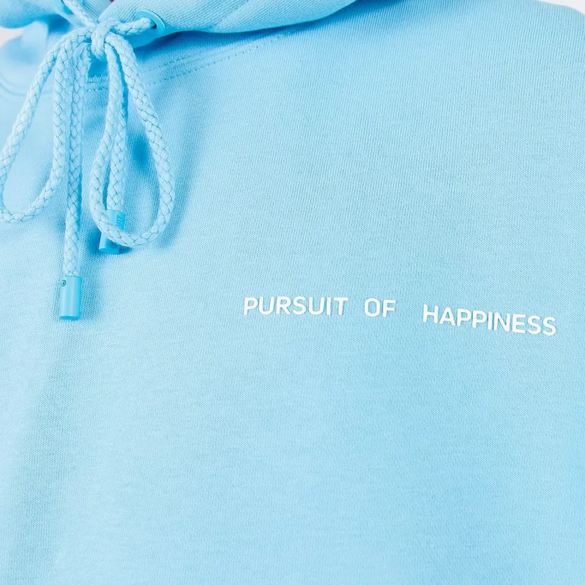 Pursuit of Happiness Hoodies & Crews<Classic Heavyweight Pullover In Skylight/White