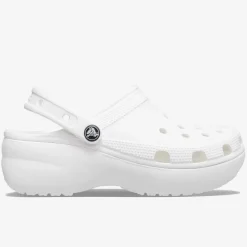 CROCS Slides<Classic Platform Clog Womens