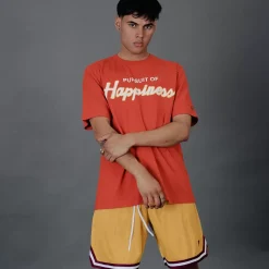 Pursuit of Happiness Tees & Singlets<Classic Track Happiness Tee Red