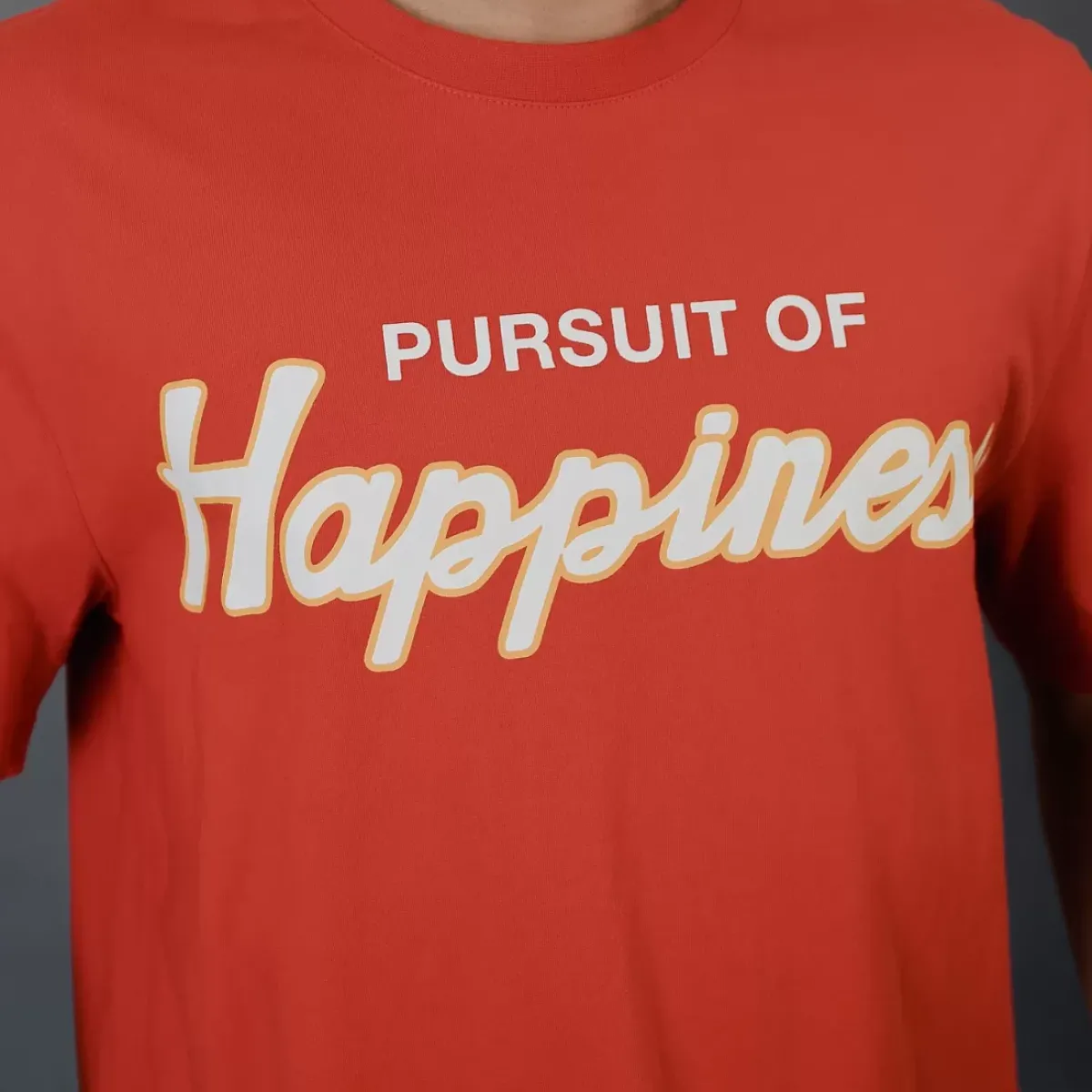 Pursuit of Happiness Tees & Singlets<Classic Track Happiness Tee Red