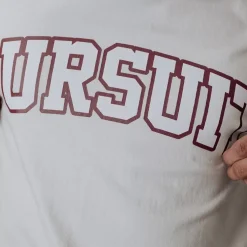 Pursuit of Happiness Tees & Singlets<Classic Track Pursuit Tee White