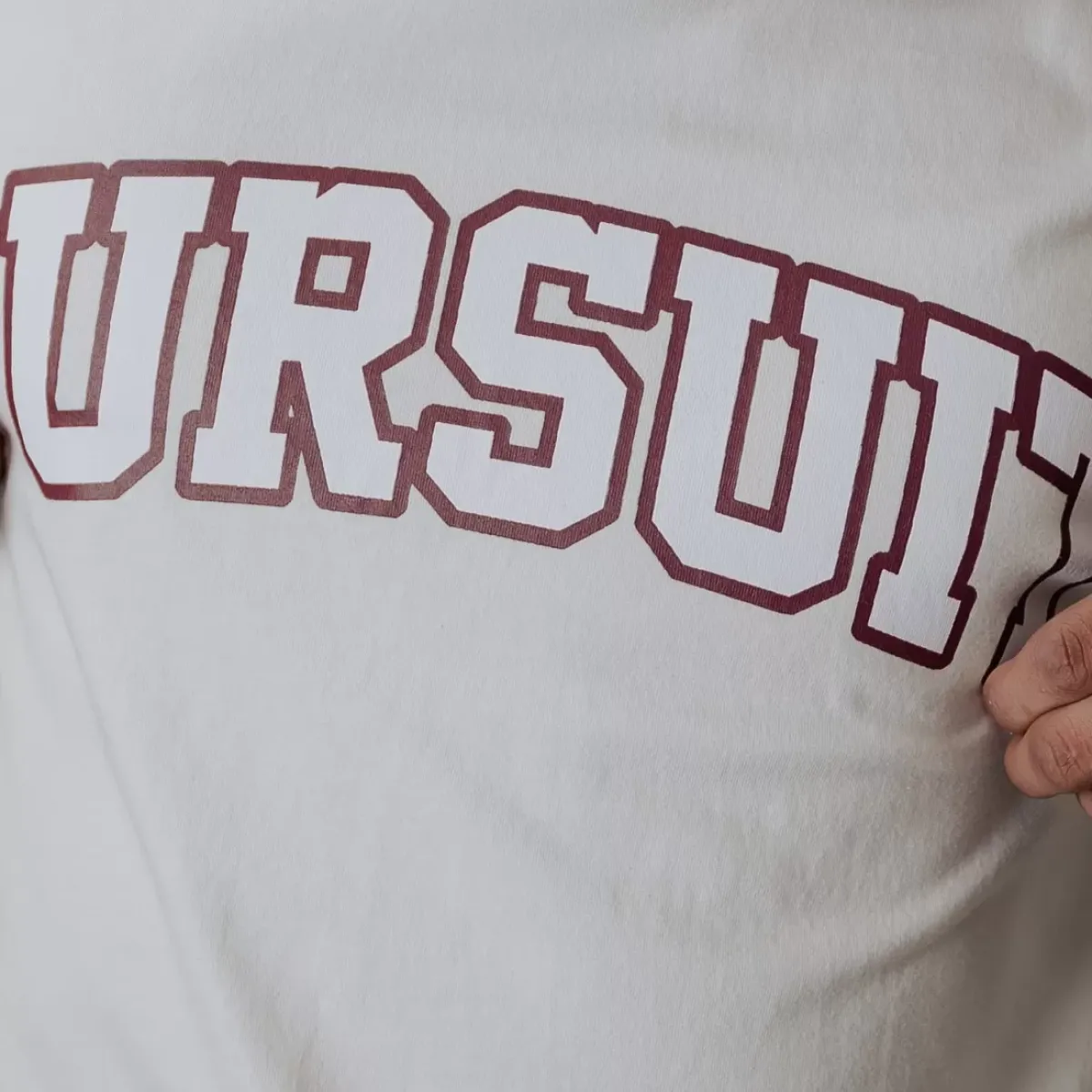 Pursuit of Happiness Tees & Singlets<Classic Track Pursuit Tee White