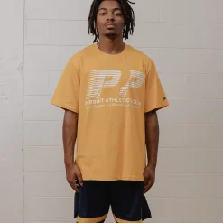Pursuit of Happiness Tees & Singlets<Classic Track Tee Gold