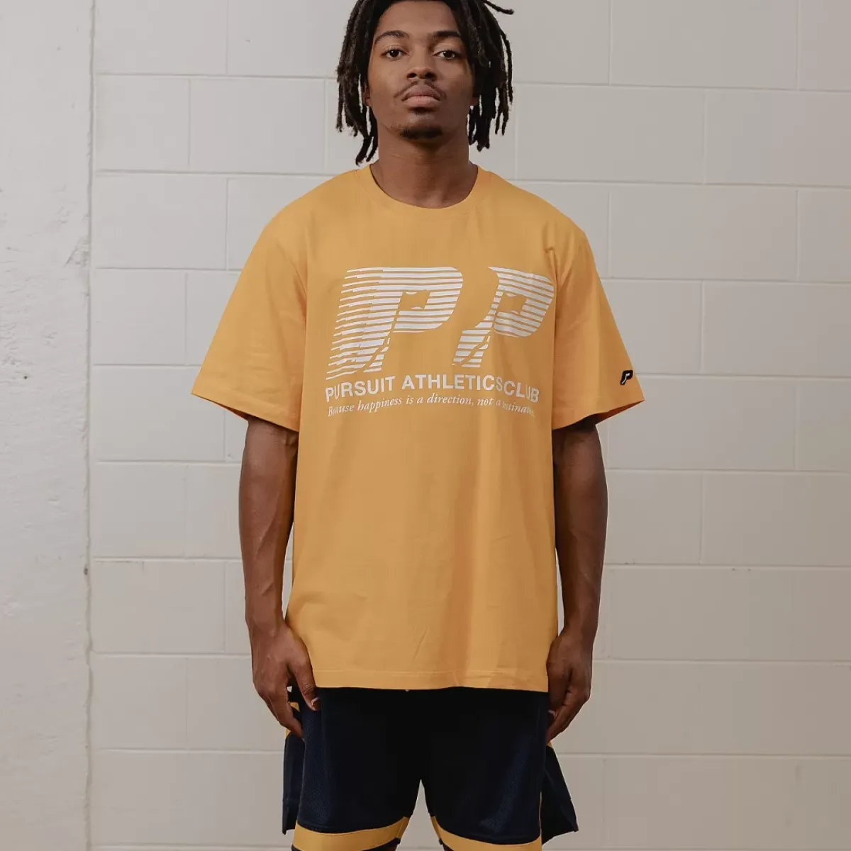 Pursuit of Happiness Tees & Singlets<Classic Track Tee Gold