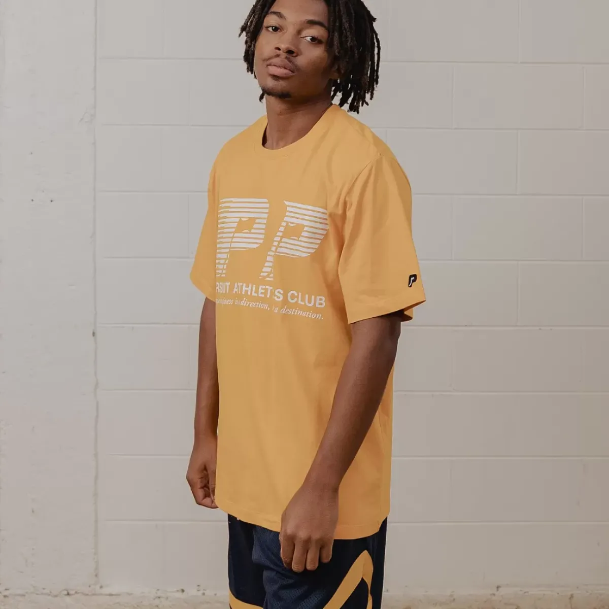 Pursuit of Happiness Tees & Singlets<Classic Track Tee Gold