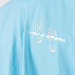 Pursuit of Happiness Tees & Singlets<Classic Track Tee In Skylight/Concrete/White