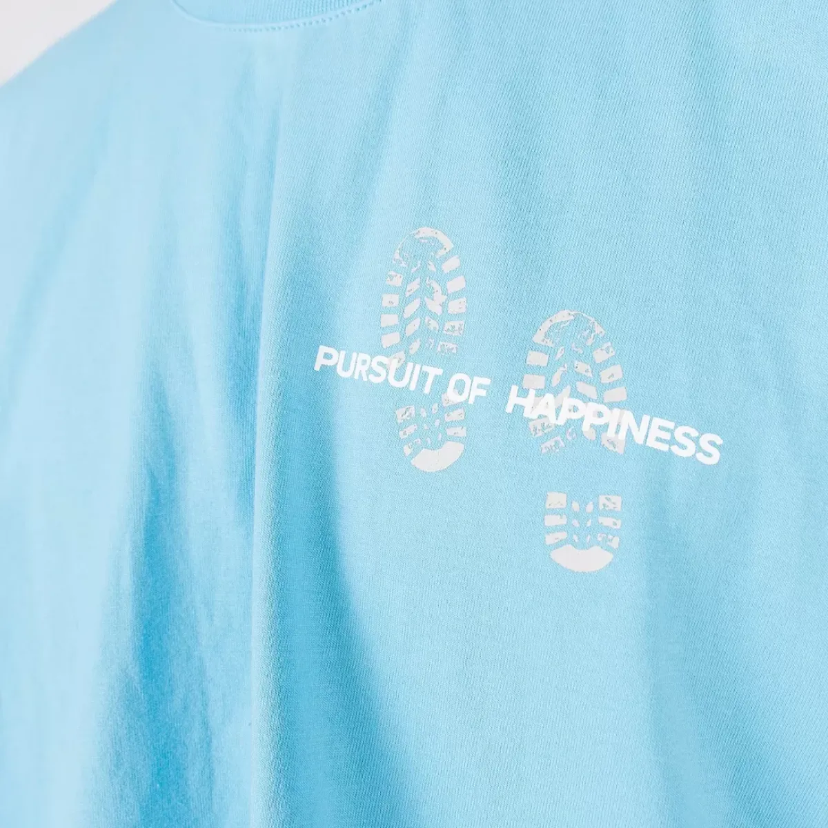 Pursuit of Happiness Tees & Singlets<Classic Track Tee In Skylight/Concrete/White