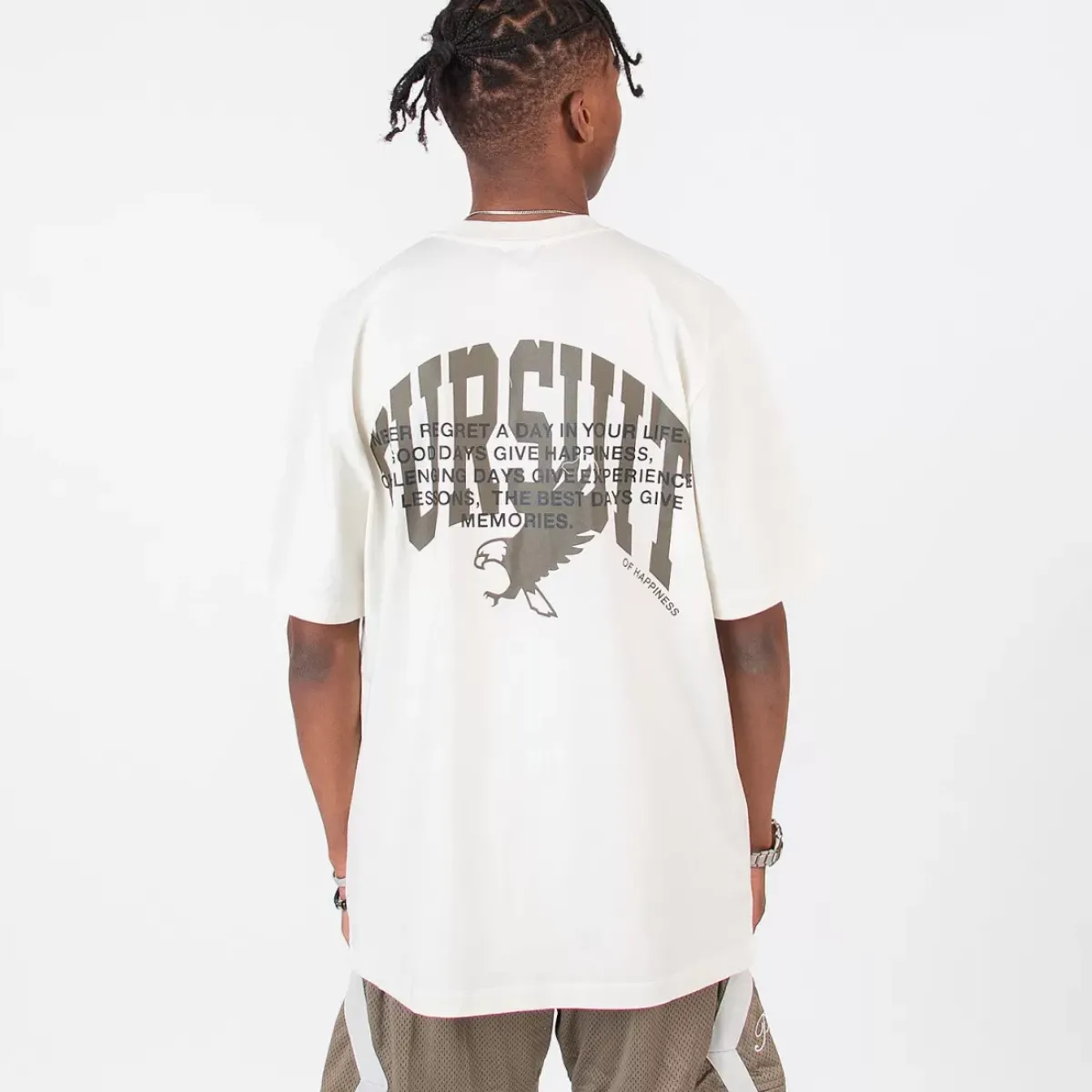 Pursuit of Happiness Tees & Singlets<Classic Track Tee Lessons In Natural/Otter/Midnight