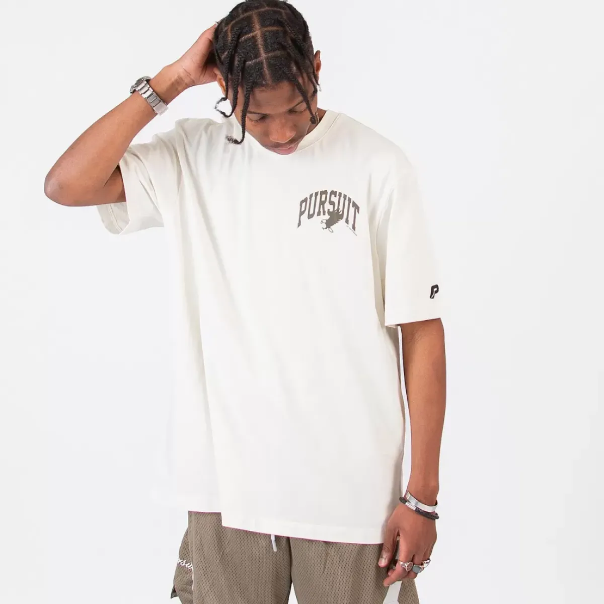 Pursuit of Happiness Tees & Singlets<Classic Track Tee Lessons In Natural/Otter/Midnight