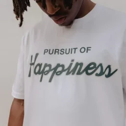 Pursuit of Happiness Tees & Singlets<Classic Track Tee White Oceania